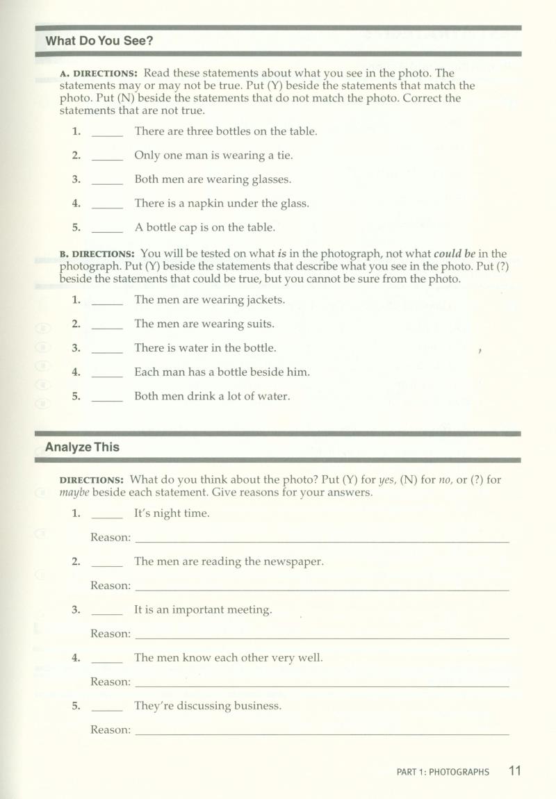 longman preparation series for the toeic test: listening and reading (6th edition) student book with mp3 & answer key level intermediate - Ảnh 11