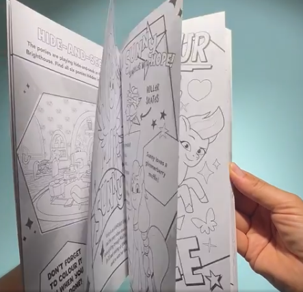 my little pony - mega colouring book - tell your tale - Ảnh 4