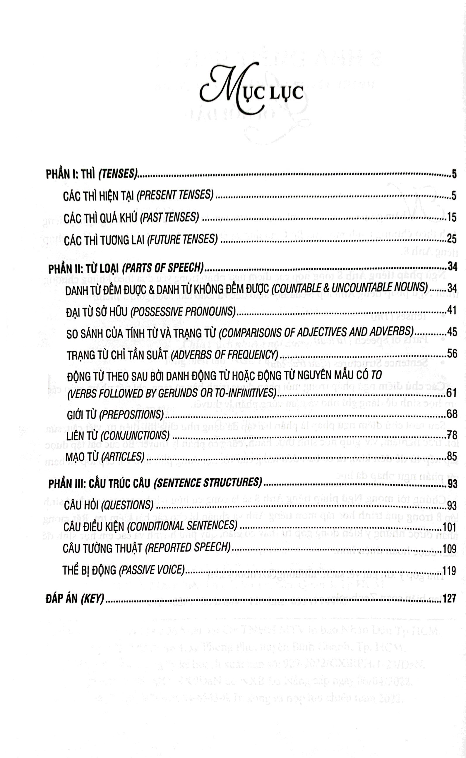 ngữ pháp tiếng anh lớp 8 (theo chương trình khung của bộ giáo dục và đào tạo) - Ảnh 5