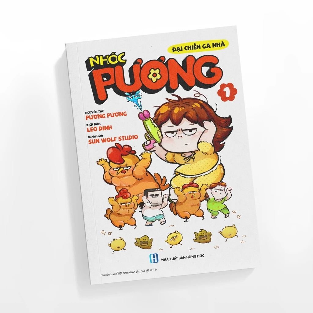nhóc pương - tập 1 - đại chiến gà nhà - tặng kèm bookmark pvc trong suốt - Ảnh 4