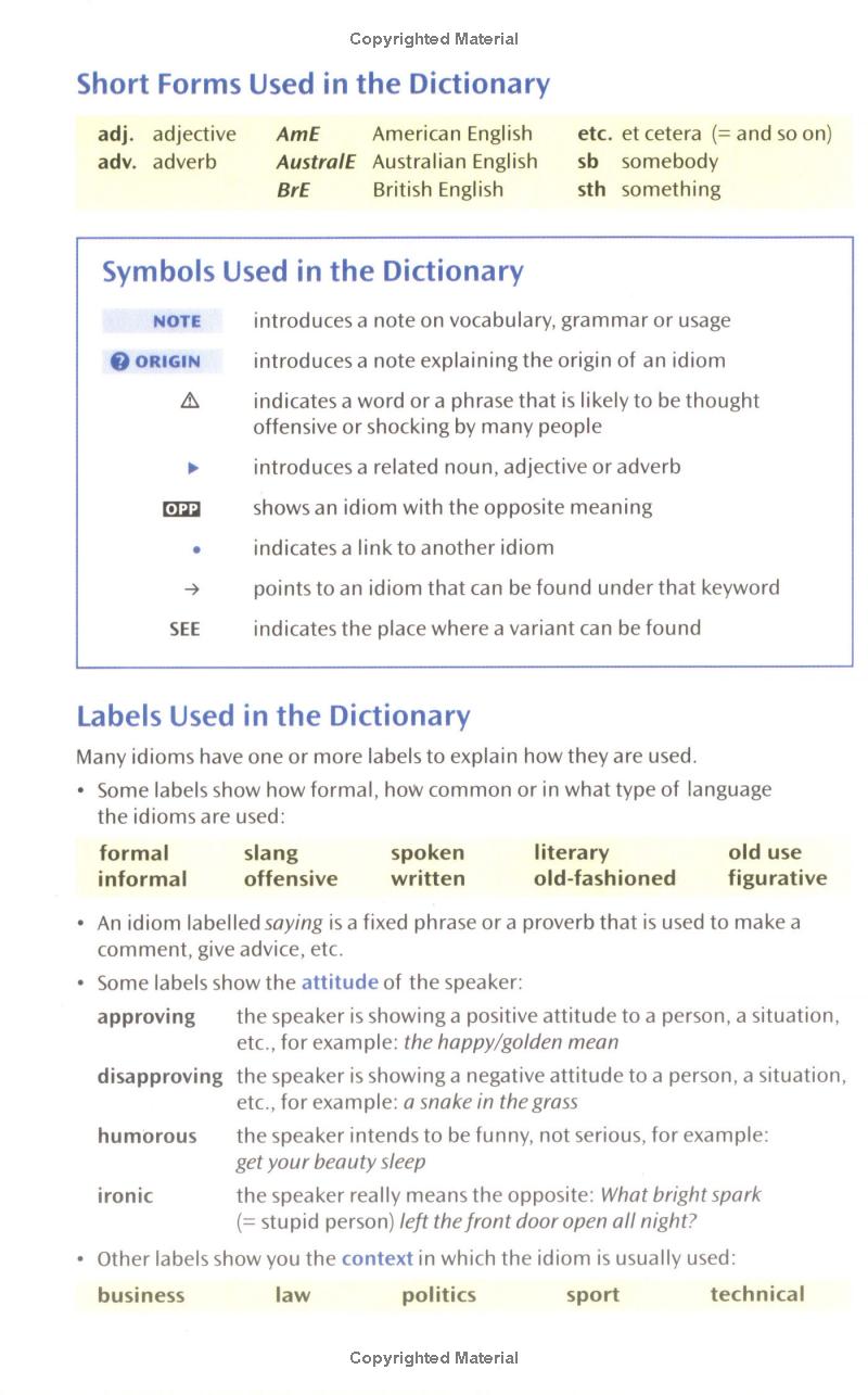 oxford idioms dictionary - Ảnh 3