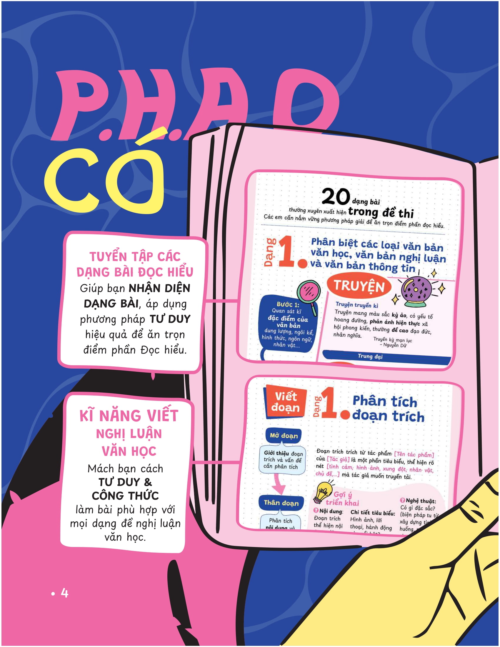 P.H.A.O - Pro Hacks For Academic Overload - Ngữ Văn - Ôn Luyện Thi Tốt Nghiệp THPT-ĐGNL - Ảnh 5