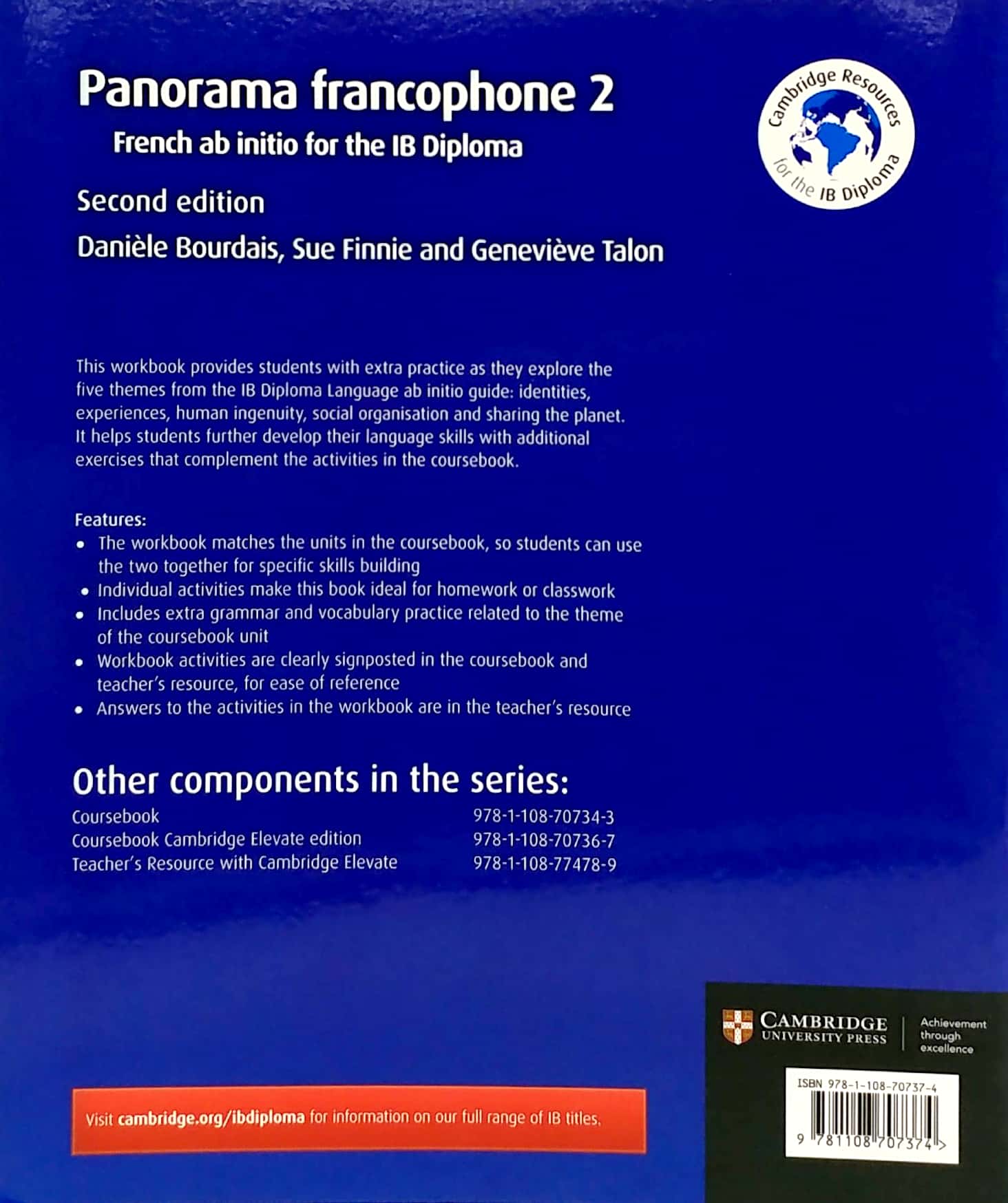 panorama francophone 2 workbook: french ab initio for the ib diploma (french edition) - Ảnh 6