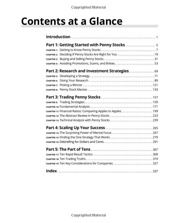 penny stocks for dummies 3rd edition - Ảnh 5