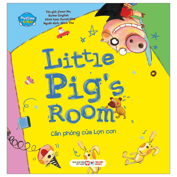 playtime in english - level 4 - little pig's room - căn phòng của lợn con - Ảnh 2