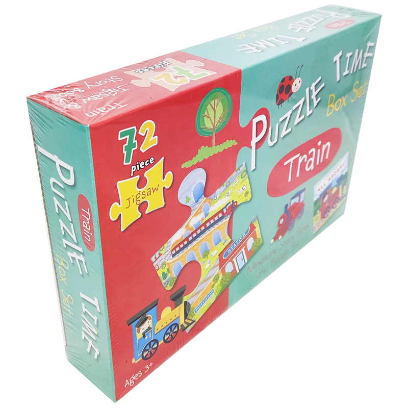 puzzle time box set: train - Ảnh 4
