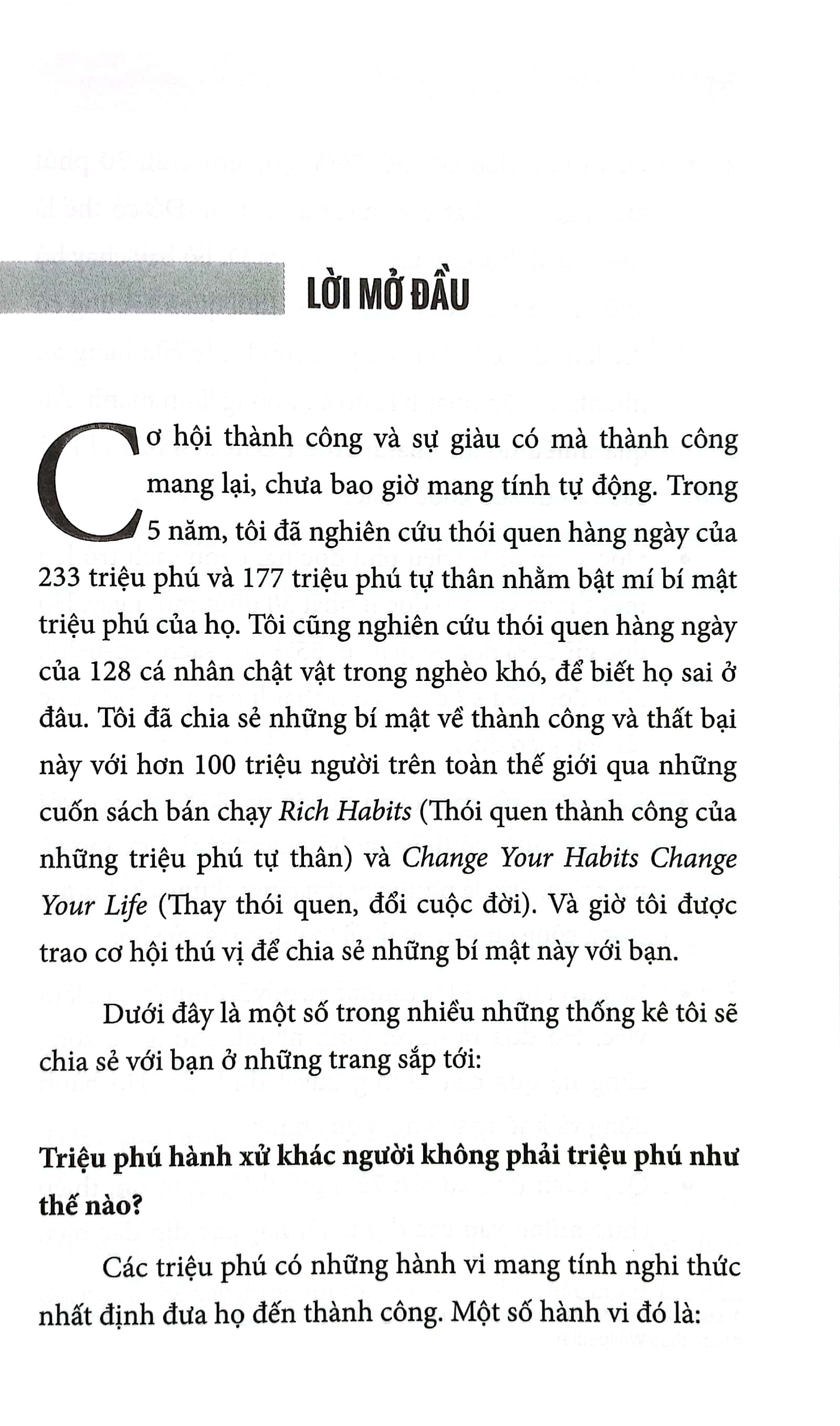 rich habits - thói quen thành công của những triệu phú tự thân - Ảnh 4