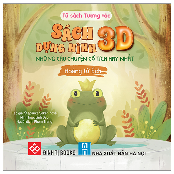 Sach Dung Hinh 3D - Nhung Cau Chuyen Co Tich Hay Nhat - Nguoi Dep Ngu Trong Rung - Bia Cung - Ảnh 9