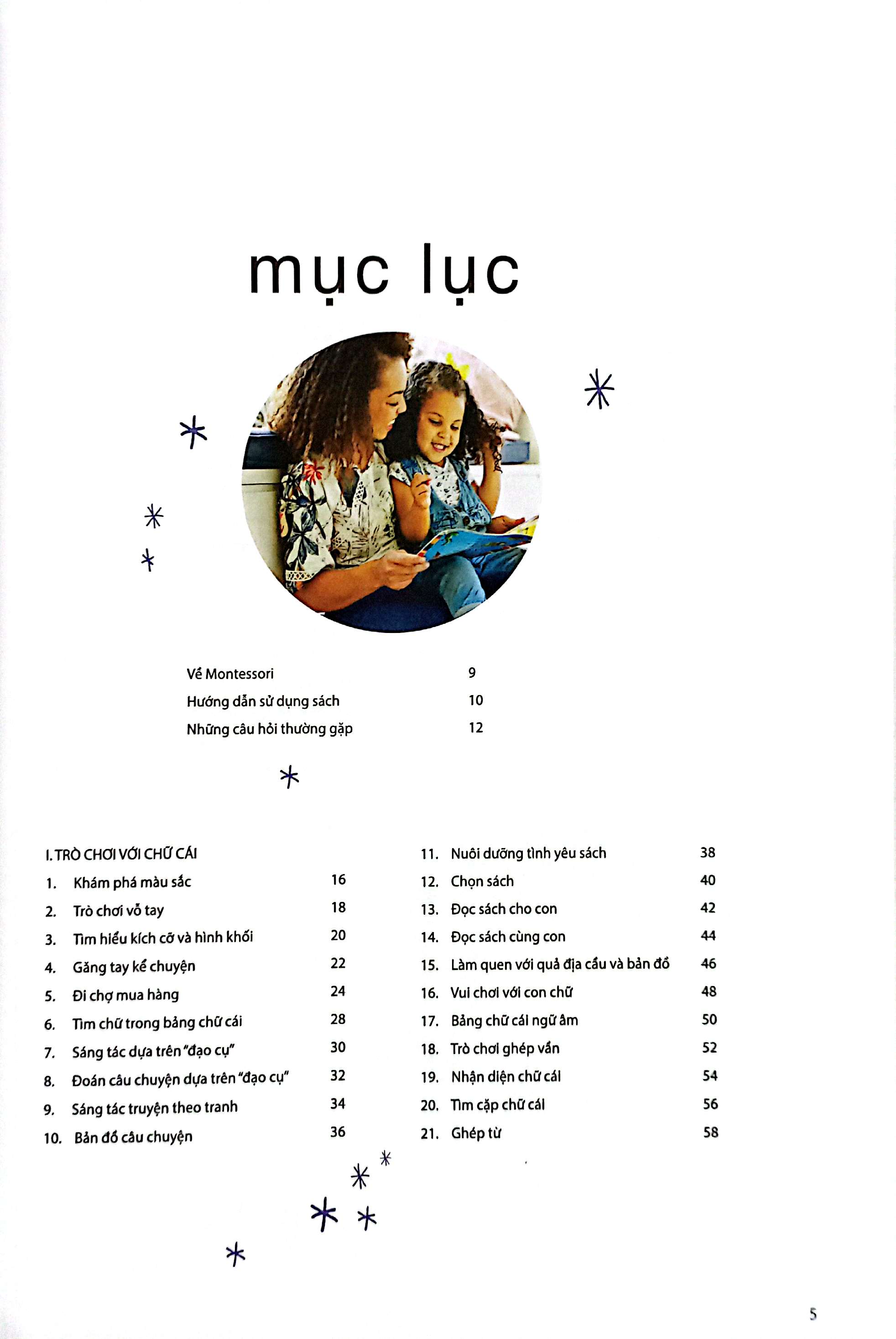 sách montessori - giới thiệu từ vựng và số đếm - Ảnh 3