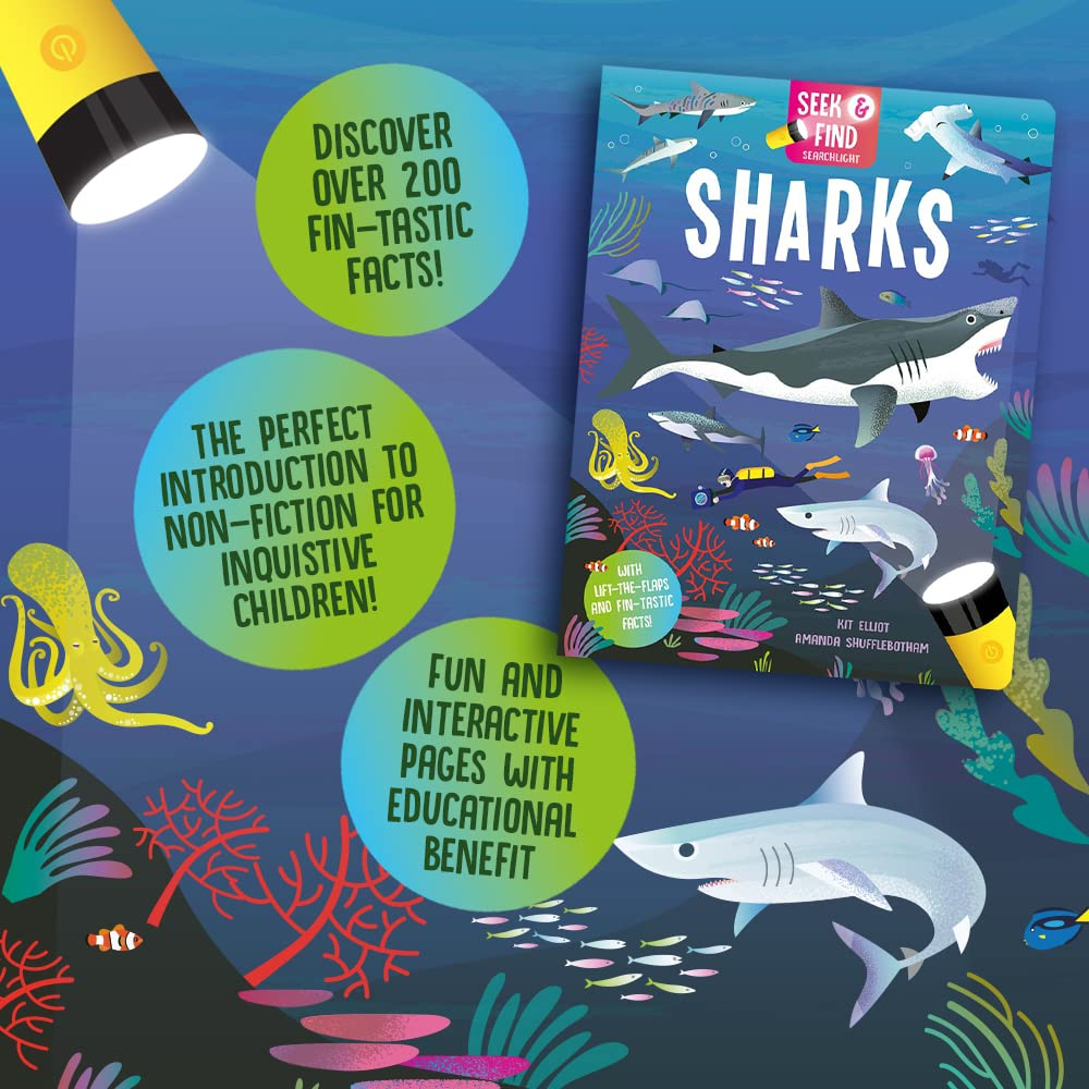 seek and find sharks (seek & find - searchlight books) - Ảnh 7