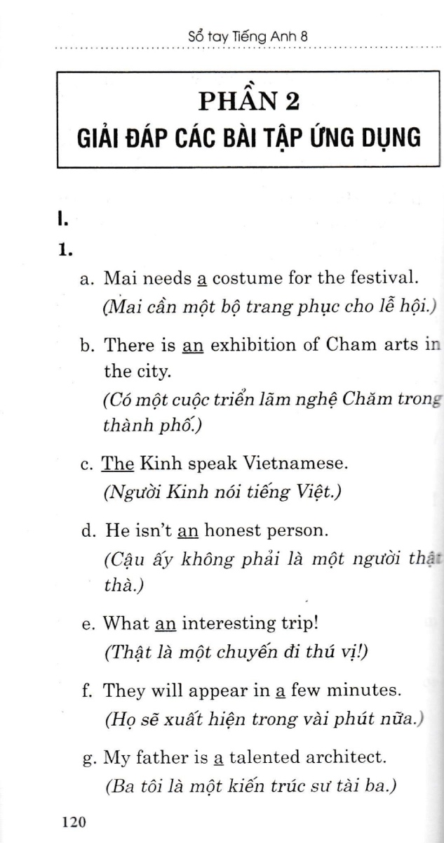sổ tay tiếng anh 8 - Ảnh 13