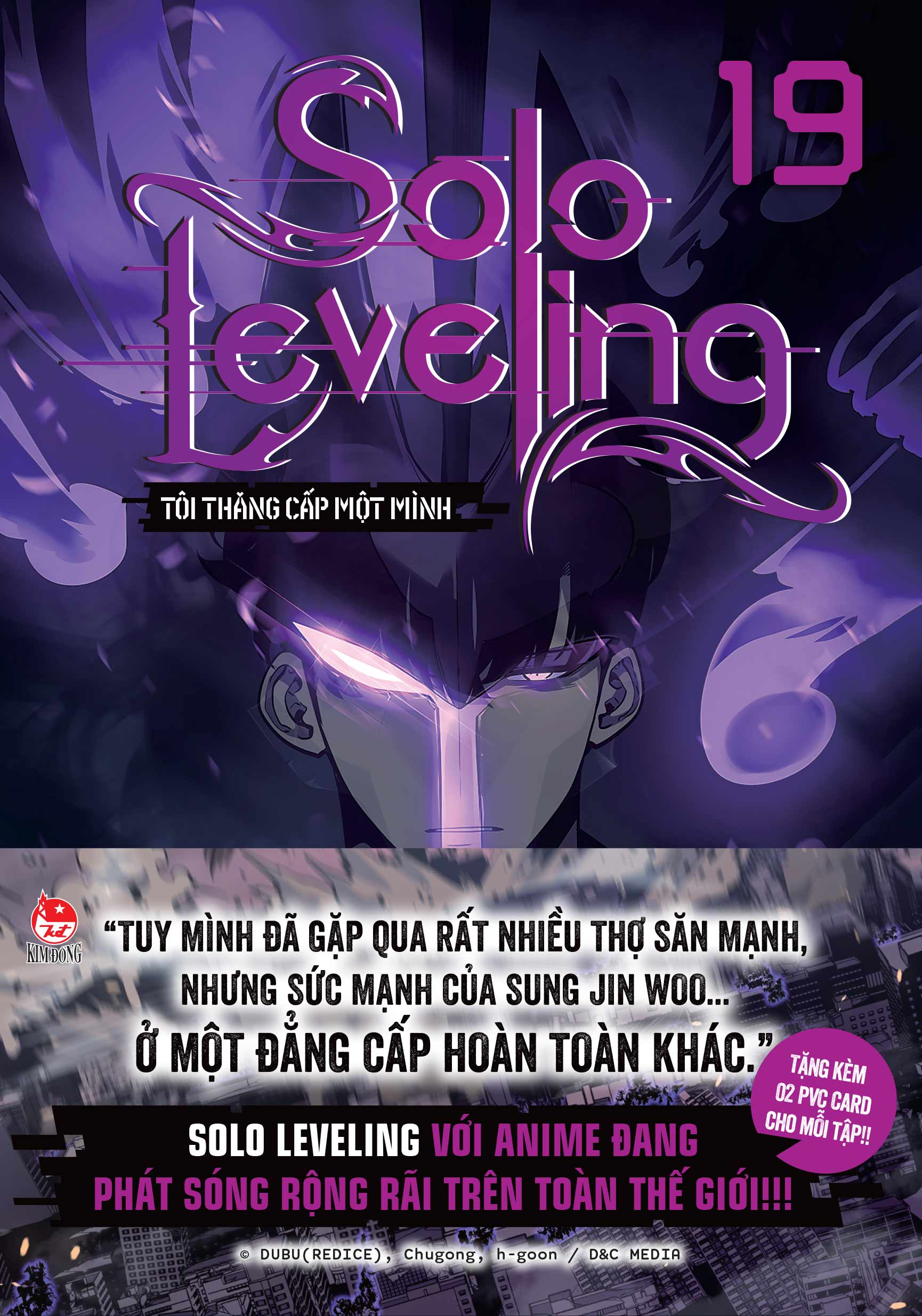 solo leveling - tôi thăng cấp một mình - tập 19 - tặng kèm obi + 2 pvc card - Ảnh 3