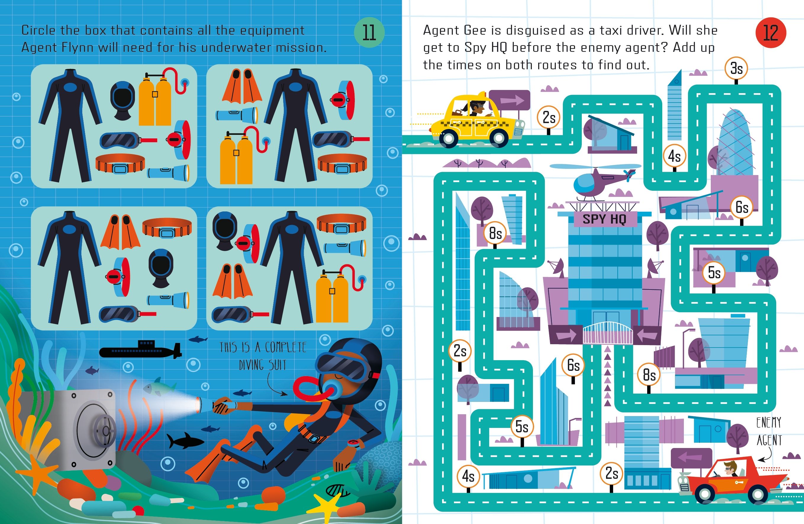 spy disguises (usborne minis) - Ảnh 3