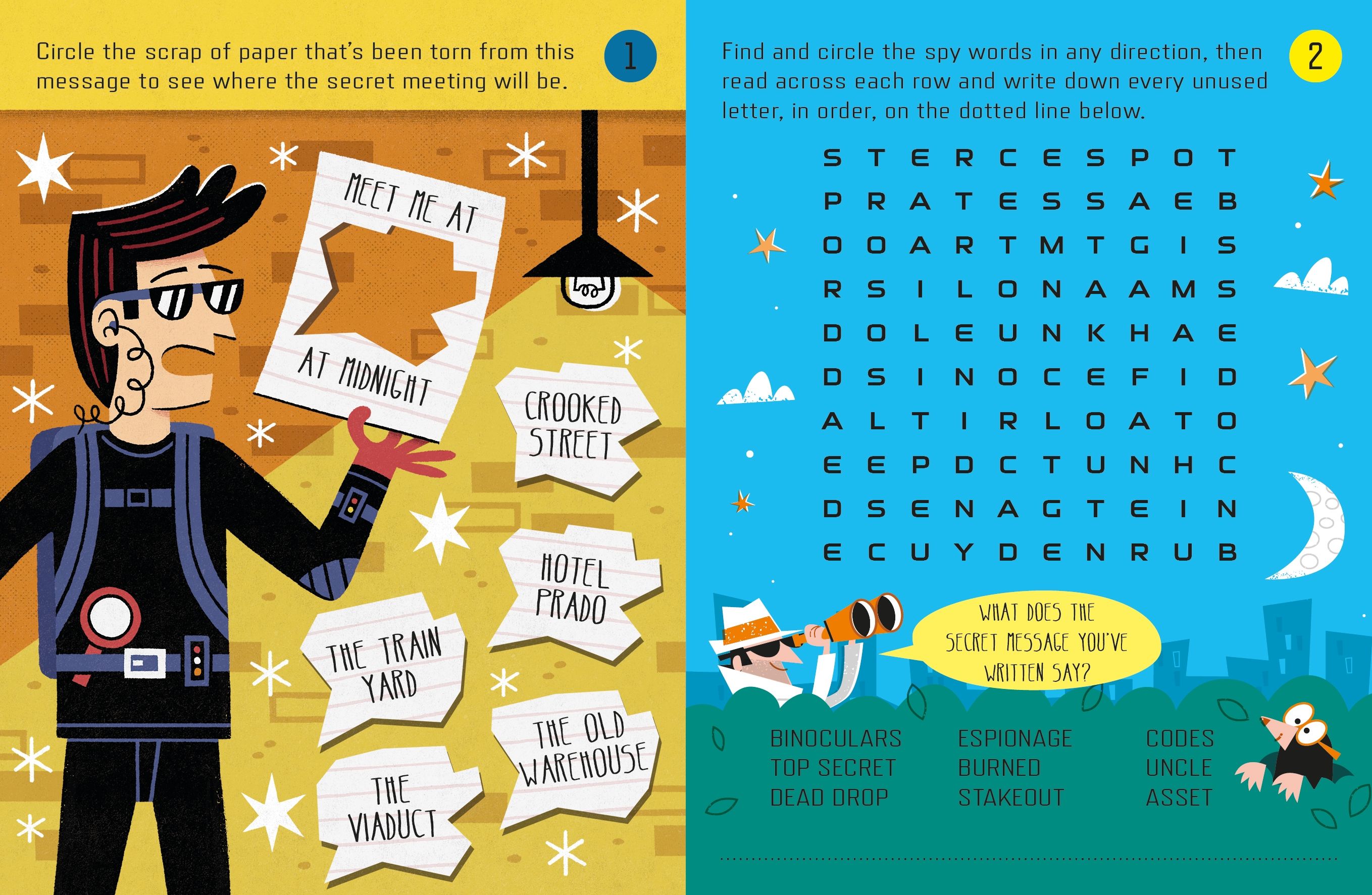 spy puzzles (usborne minis) - Ảnh 4