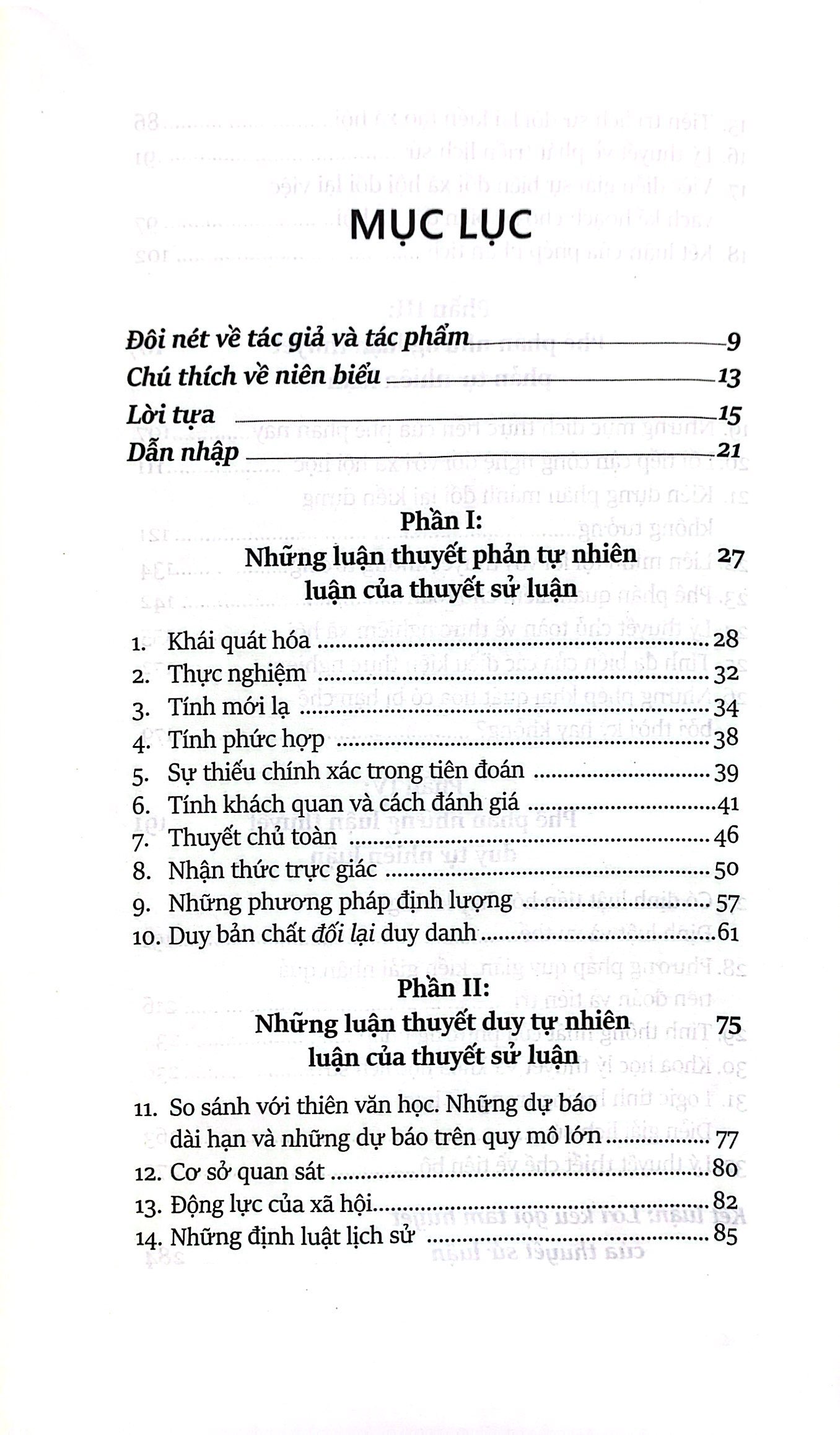 sự nghèo nàn của thuyết sử luận - the poverty of historicism - Ảnh 3