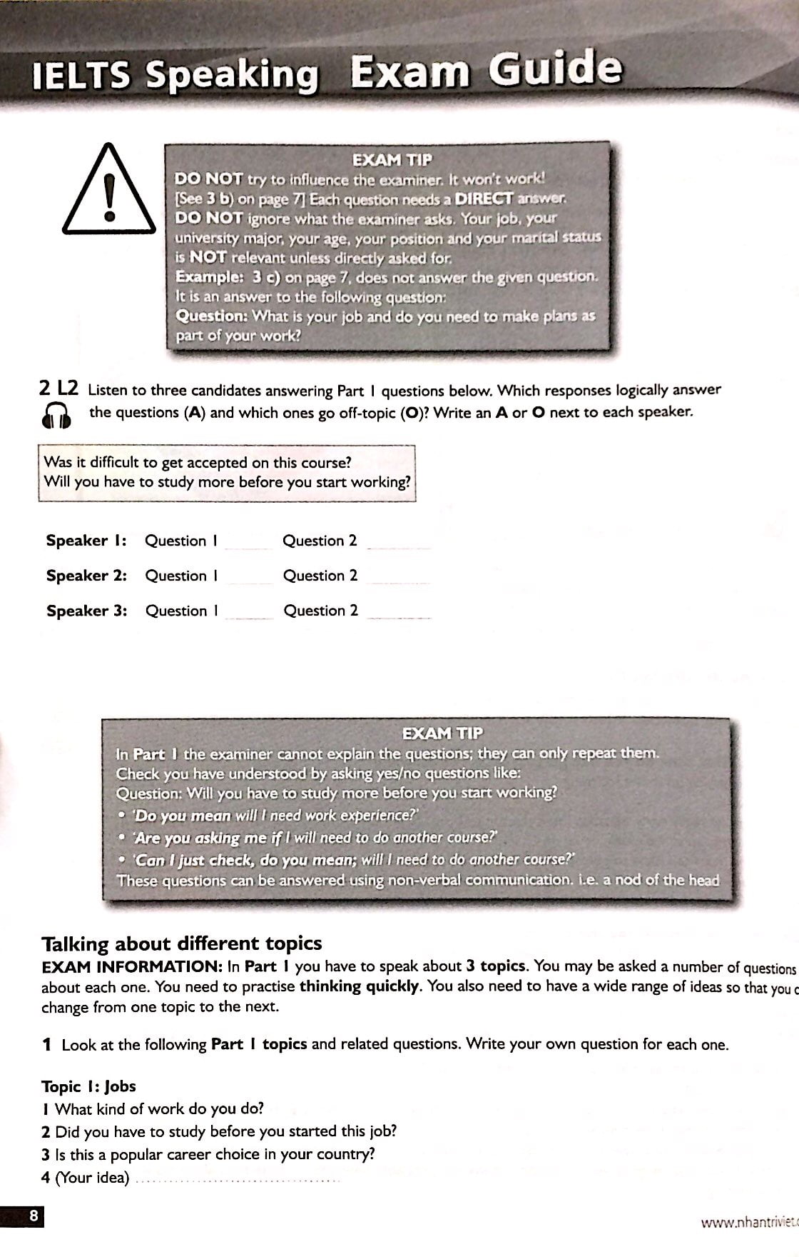 succeed in ielts speaking and vocabulary (+cd) - Ảnh 6