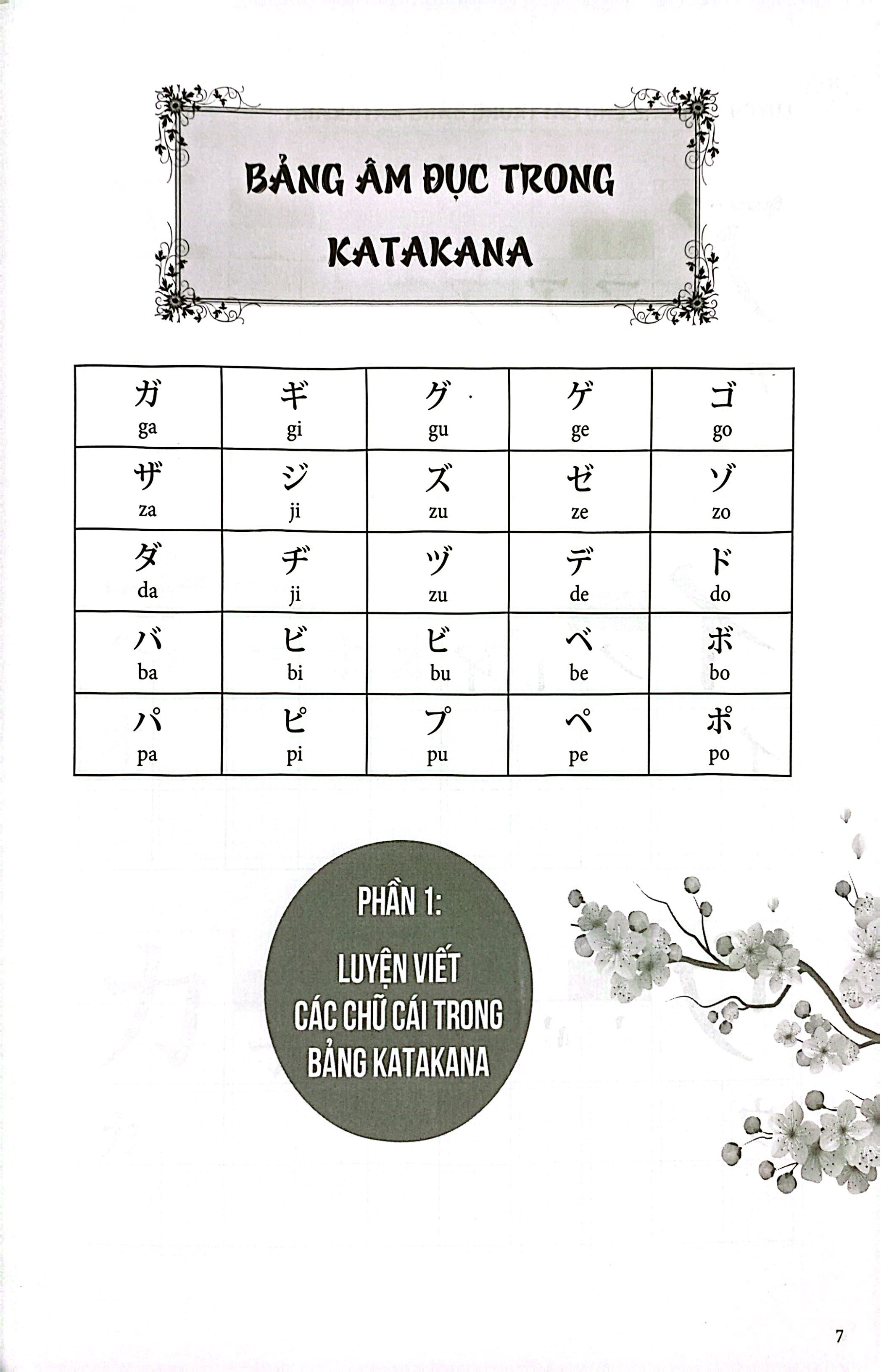 Tập Viết Tiếng Nhật Bảng Chữ Cái Katakana (Tái Bản 2025) - Ảnh 4