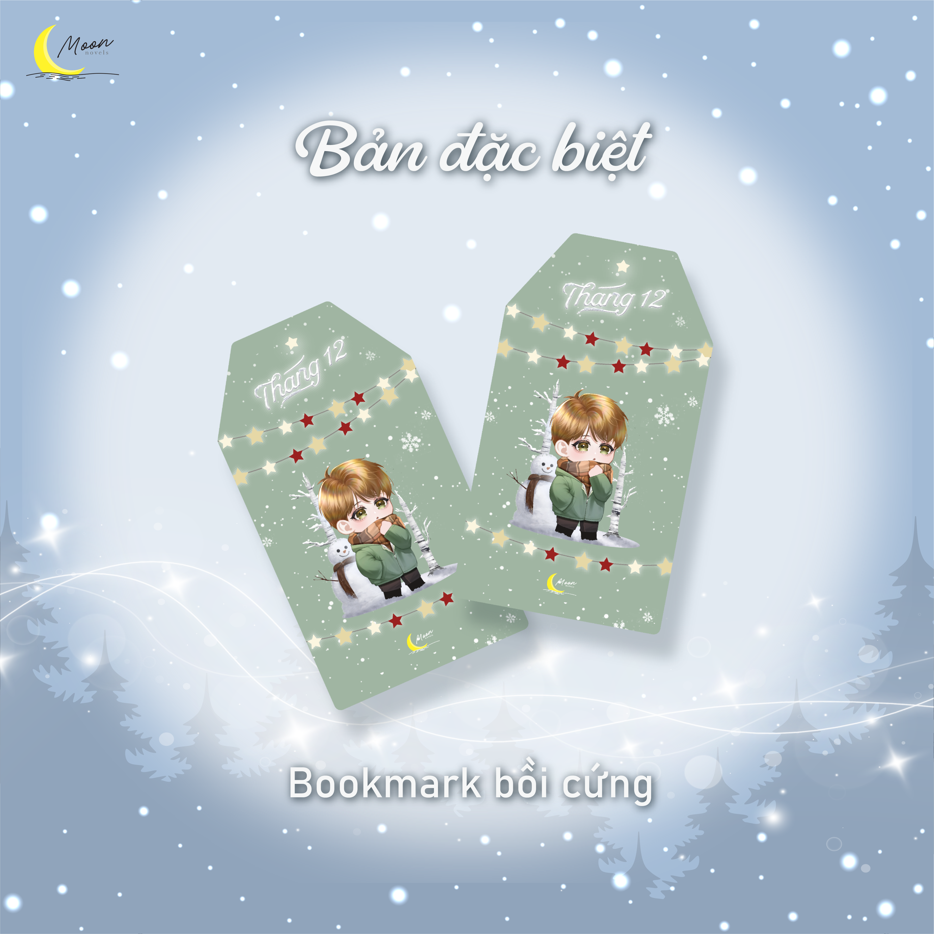 tháng 12 - tập 1 - bản đặc biệt - tặng kèm bookmark + postcard hộp + túi vải mini - Ảnh 3