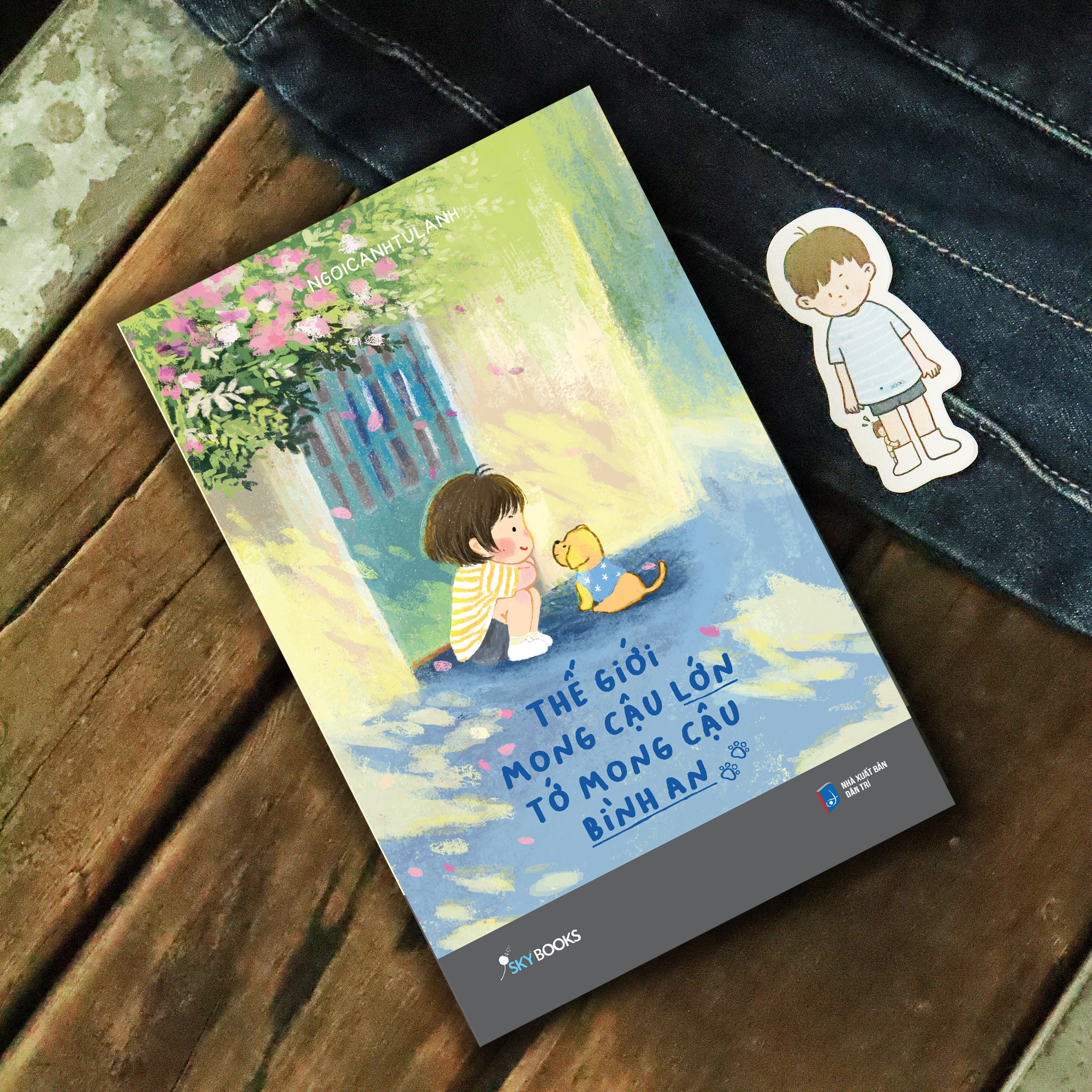 thế giới mong cậu lớn - tớ mong cậu bình an - tặng kèm bookmark - Ảnh 4