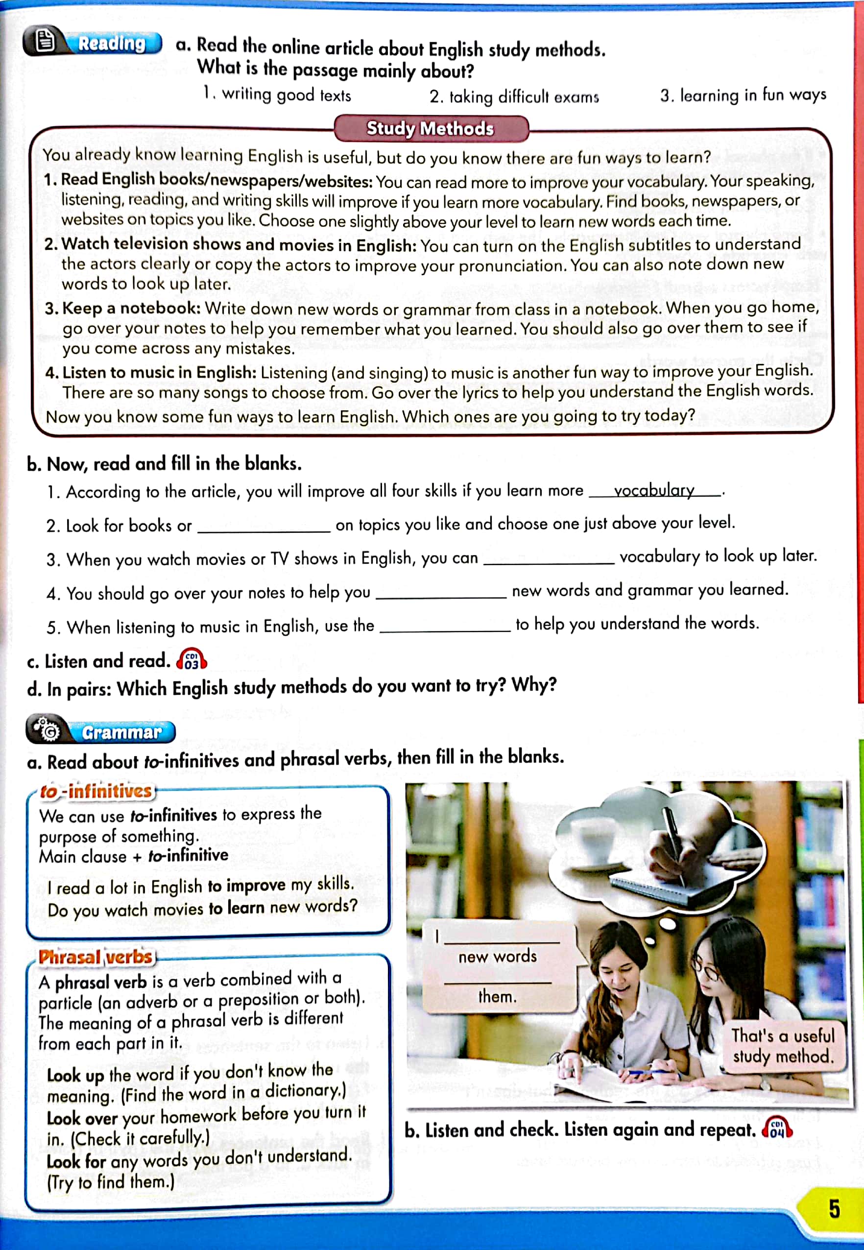 Tieng Anh 9 - I-Learn Smart World - Student's Book (2024) - Ảnh 5