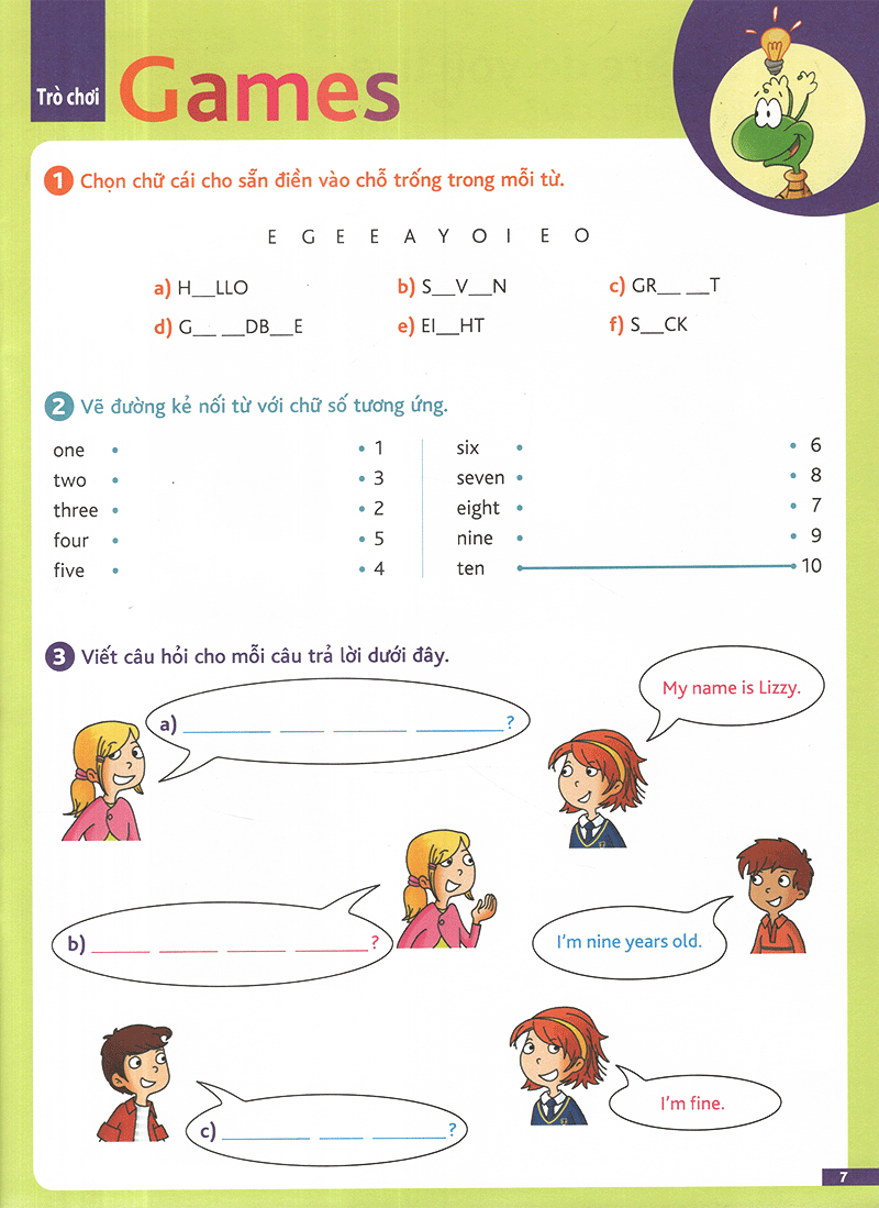 to understand english - lớp 3 (8-9 tuổi) (kèm cd) - Ảnh 7