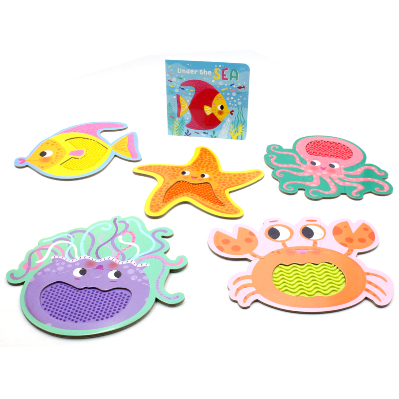touch and feel jigsaw puzzles boxset - sea (5 jigsaw puzzles) - Ảnh 10