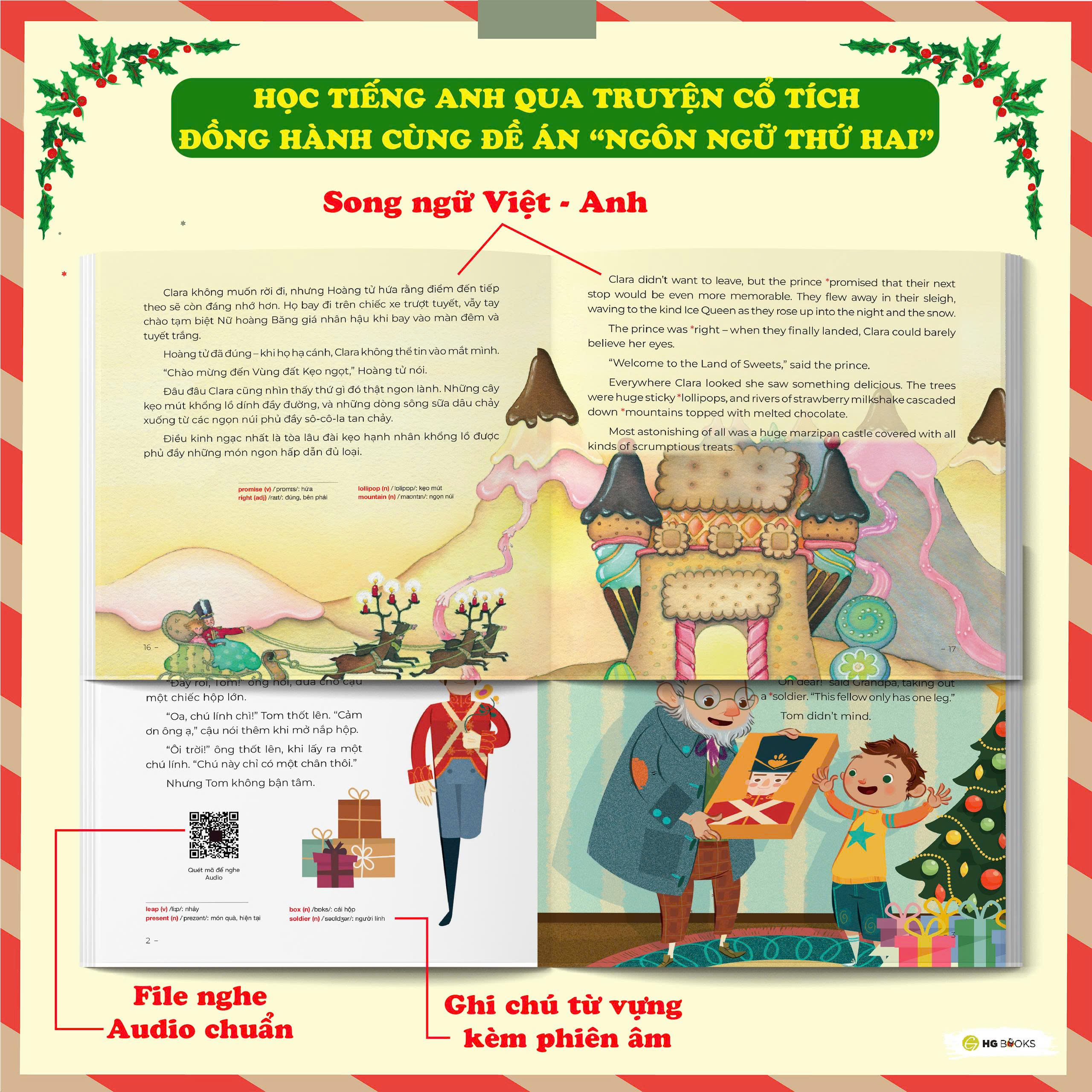 Truyện Kể Giáng Sinh - Đêm Trước Ngày Giáng Sinh - Twas The Night Before Christmas - Ảnh 4