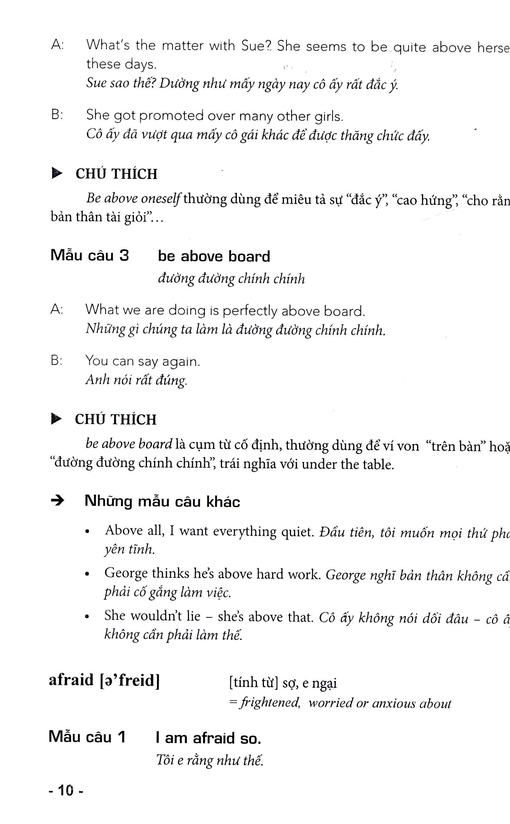 từ điển mẫu câu đàm thoại tiếng anh phổ biến - Ảnh 6
