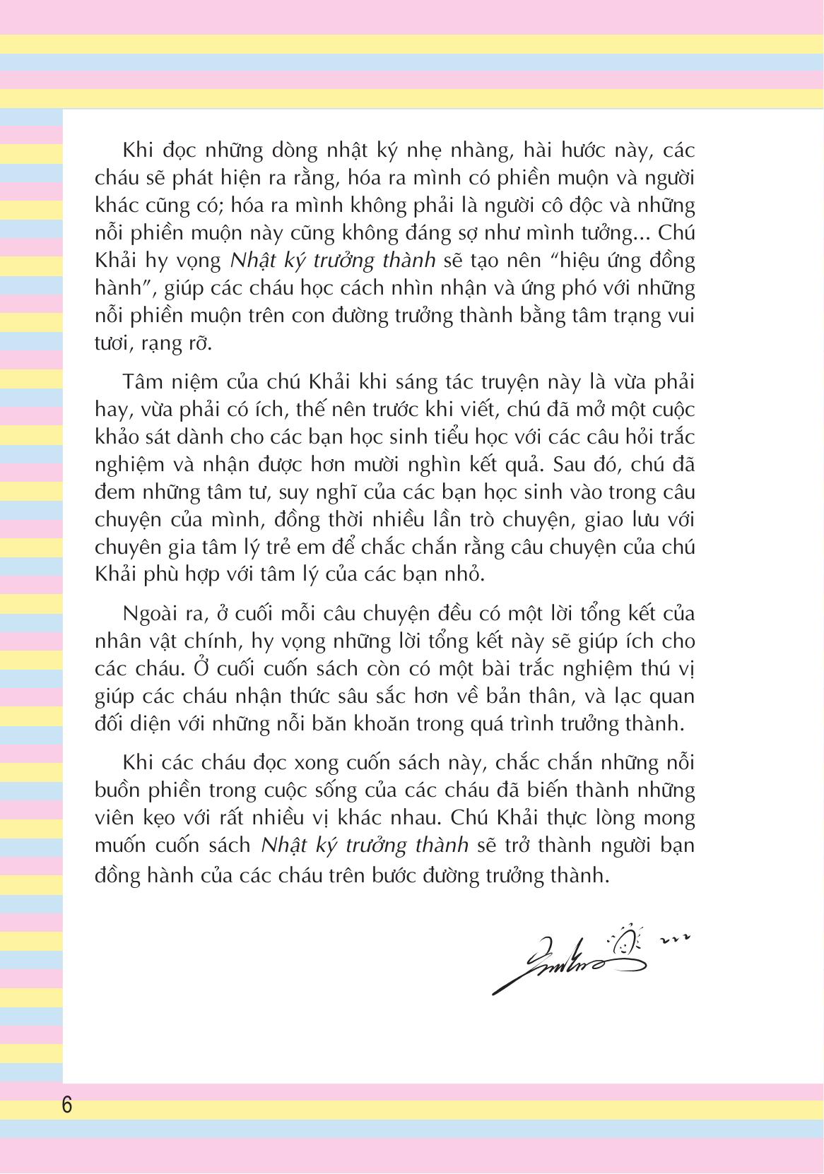 tủ sách cùng con trưởng thành - nhật ký trưởng thành - bố mẹ mình vẫn là tốt nhất - Ảnh 7