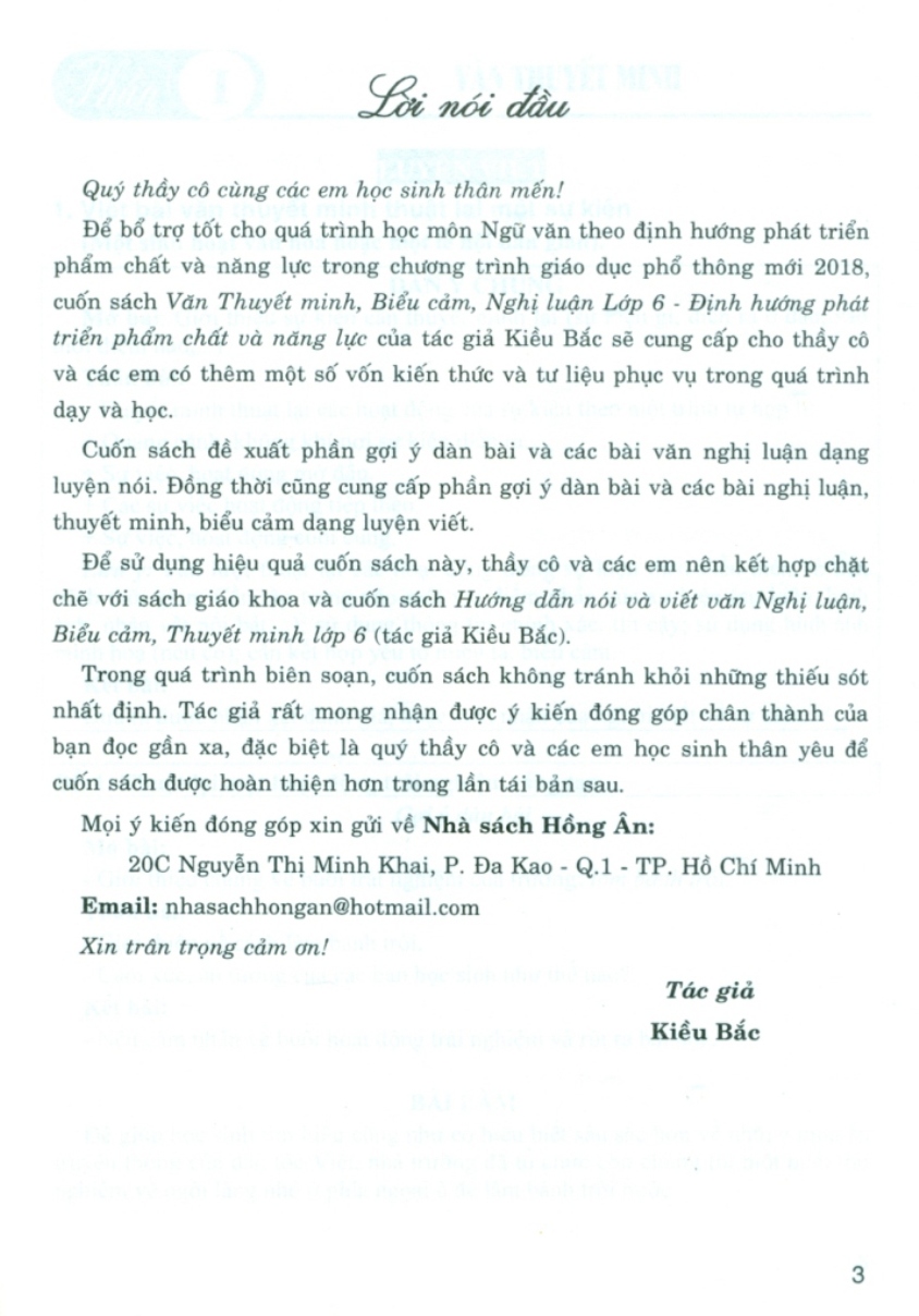 văn thuyết minh-biểu cảm-nghị luận lớp 6 (dùng chung cho các bộ sgk hiện hành) - Ảnh 4