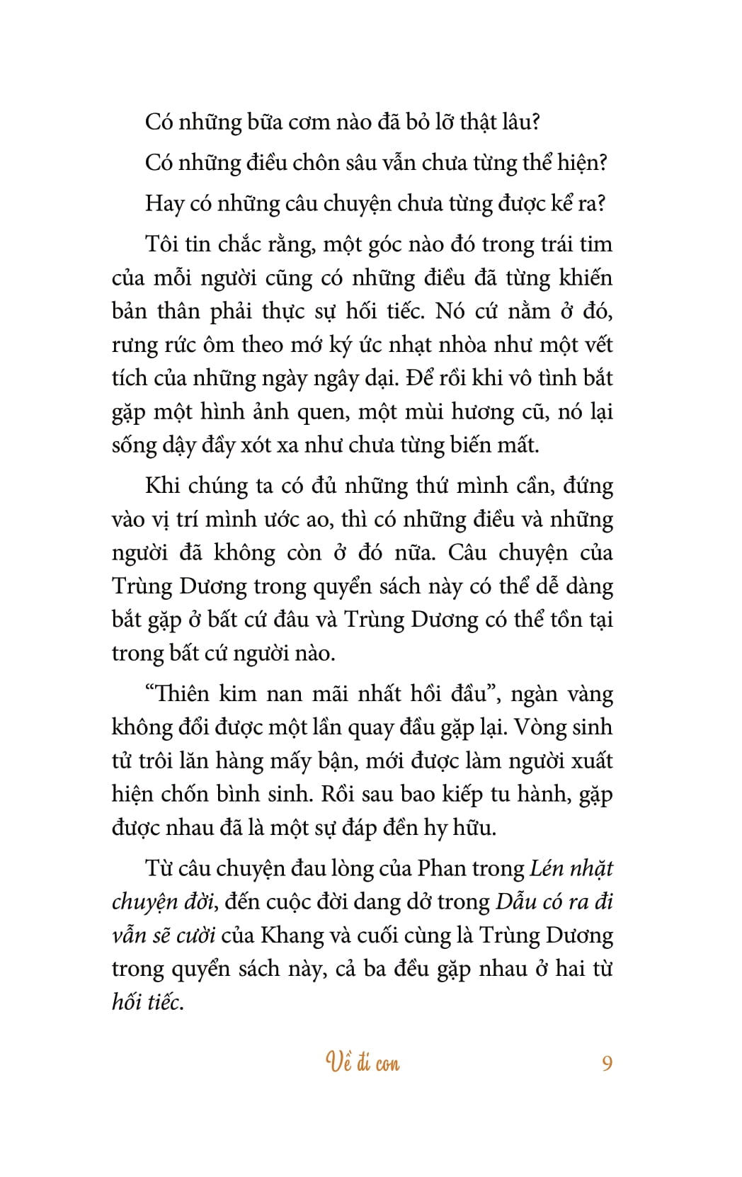 về đi con - nghe êm đềm đâu đó mộng đoàn viên - bản đặc biệt - bìa cứng - tặng kèm chữ ký của tác giả + 3 postcard - Ảnh 14