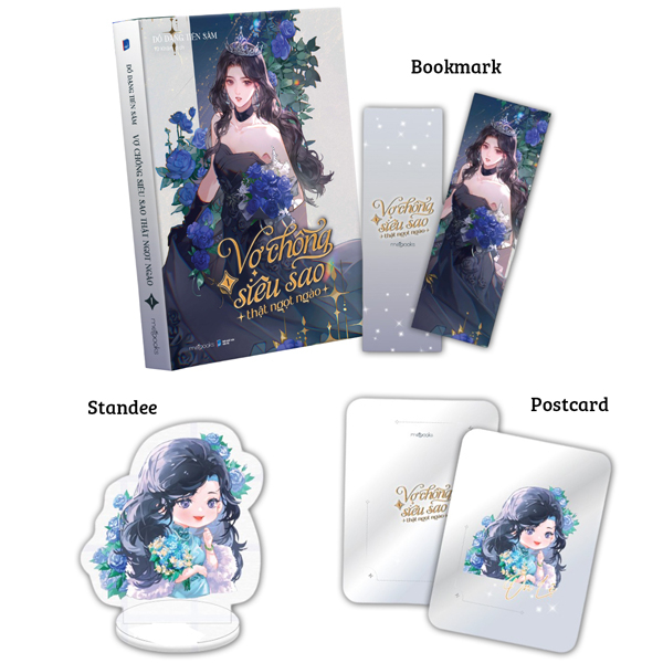 vợ chồng siêu sao thật ngọt ngào - tập 1 - bản đặc biệt - tặng kèm bookmark cán màng lụa ánh ngọc trai + postcard cán màng lụa ánh ngọc trai + standee