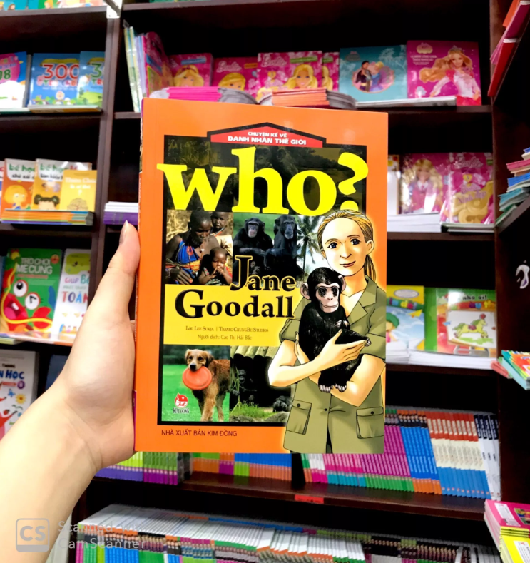 who? chuyện kể về danh nhân thế giới - jane goodall (tái bản 2019) - Ảnh 7