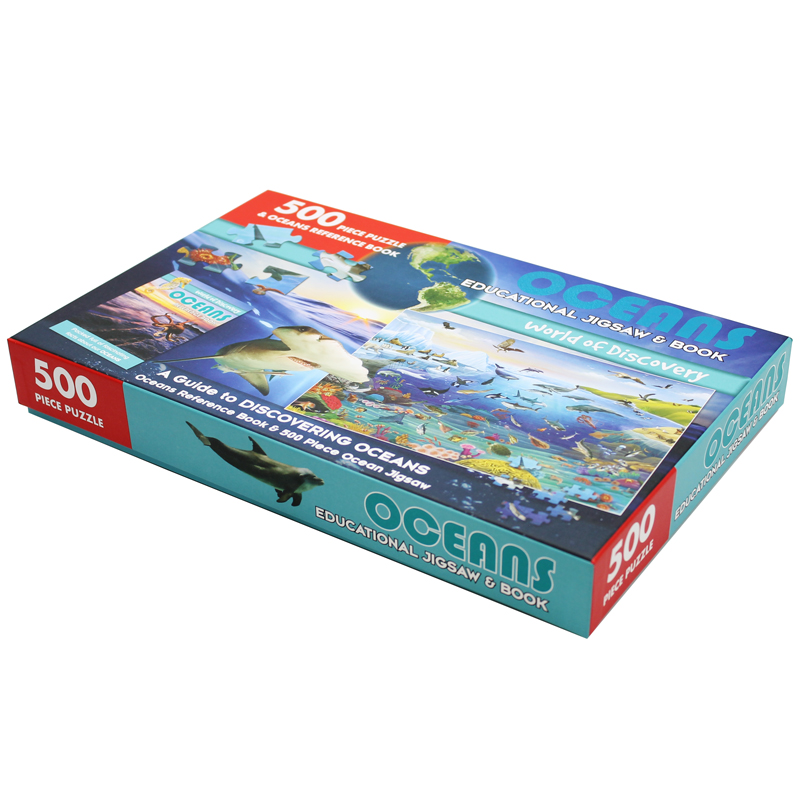 world of discovery - educational jigsaw & book: oceans - Ảnh 10