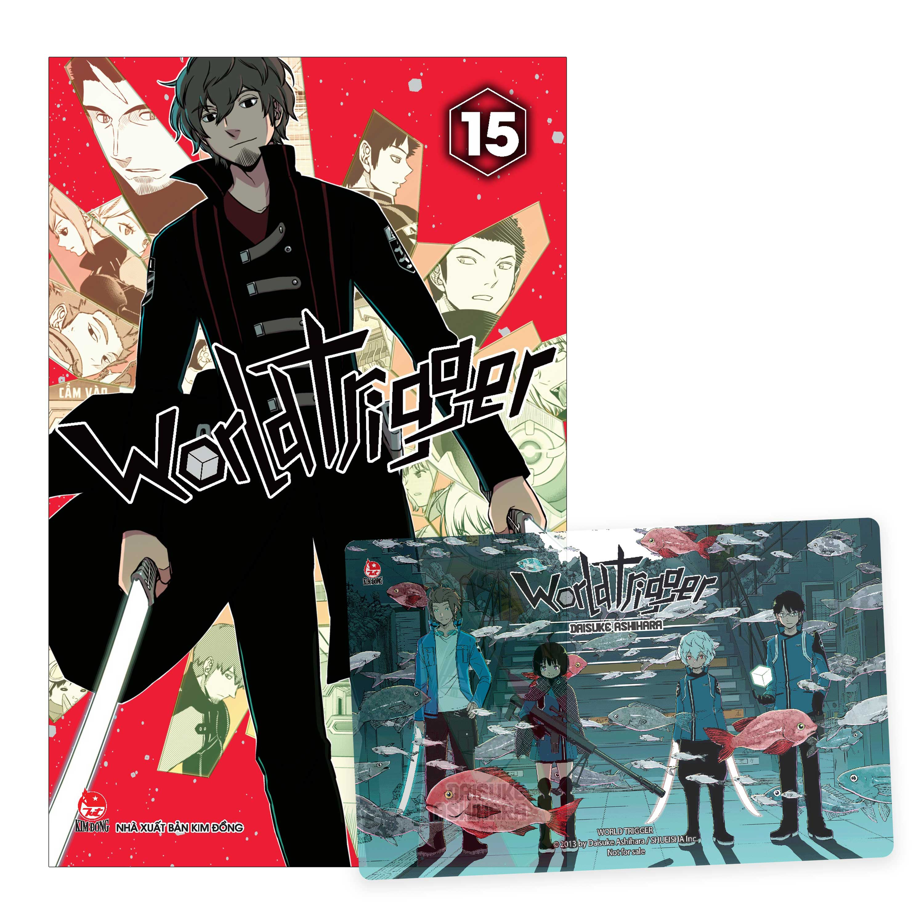 world trigger - tập 15 - tặng kèm pvc card - Ảnh 2