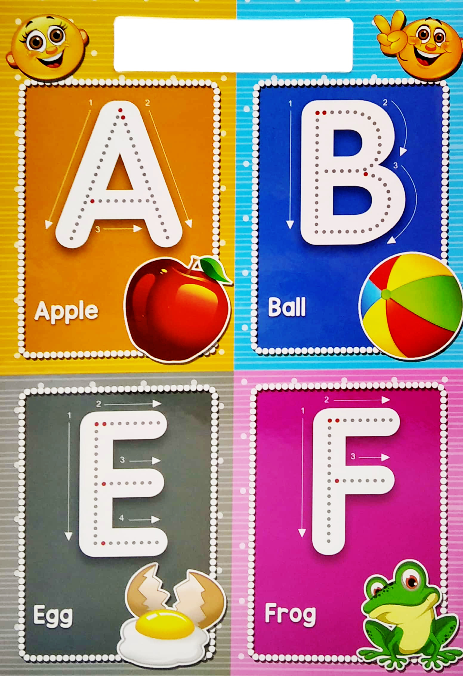 writing practices for little hands: alphabet upper case - Ảnh 3