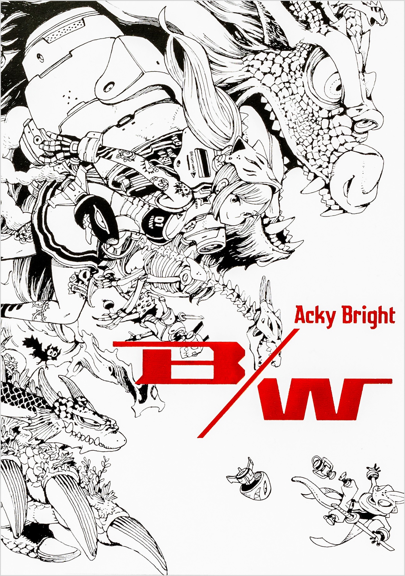 アッキーブライト ビーダブリュー - acky bright b/w - Ảnh 2
